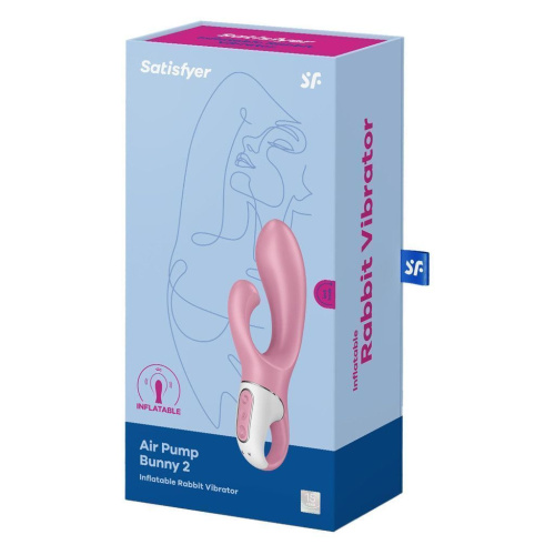  Вибратор-кролик Satisfyer Air Pump Bunny 2
